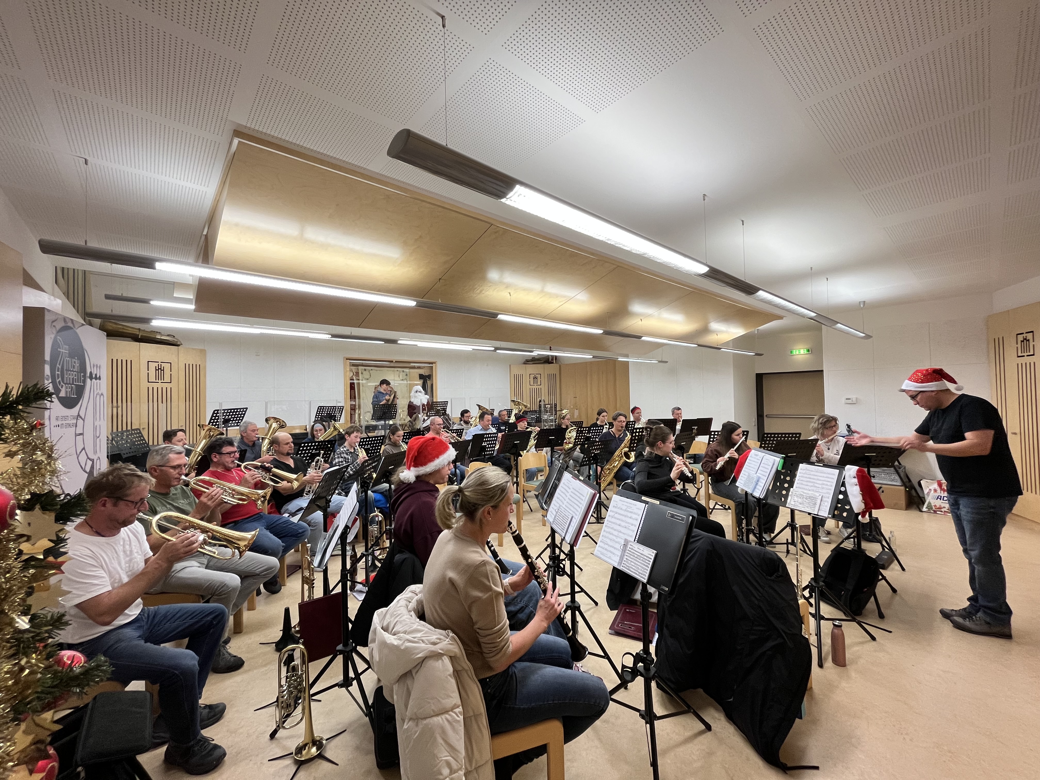 Probe und Weihnachtsfeier