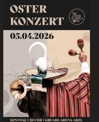 Einladung Osterkonzert 2026 Titel
